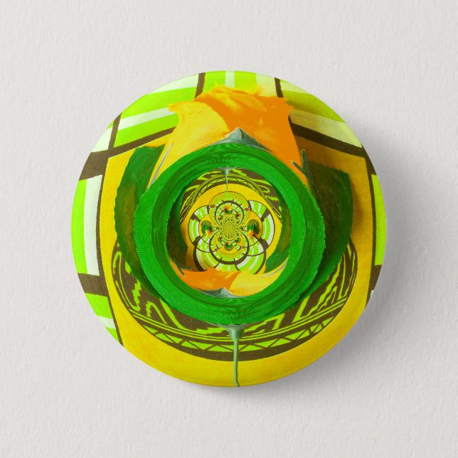 Beautiful Amazing Giraffe  love safari animals  6 Cm Round Badge (Front)