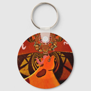 Beautiful Amazing Giraffe  love safari animals  Key Ring