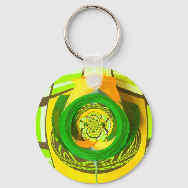 Beautiful Amazing Giraffe  love safari animals  Key Ring (Front)