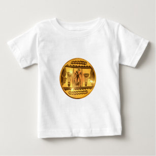 Beautiful Amazing Golden Red African Drummers Baby T-Shirt
