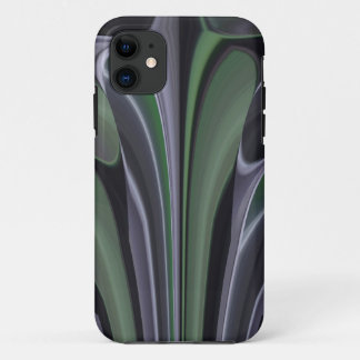 Beautiful Amazing Green Aurora Texture Art Design iPhone 11 Case