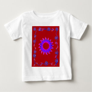 Beautiful amazing India Motif Mendi Art Design Baby T-Shirt