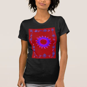 Beautiful amazing India Motif Mendi Art Design T-Shirt