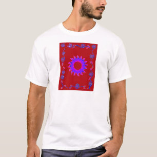 Beautiful amazing India Motif Mendi Art Design T-Shirt