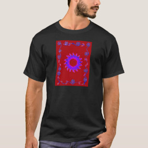 Beautiful amazing India Motif Mendi Art Design T-Shirt