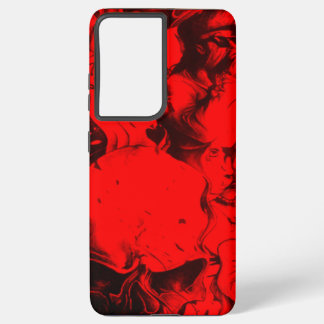 Beautiful amazing latest Red Skull Hip-hop Samsung Galaxy Case