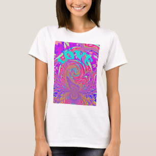 Beautiful Amazing Love Whirl Text Art Print Design T-Shirt