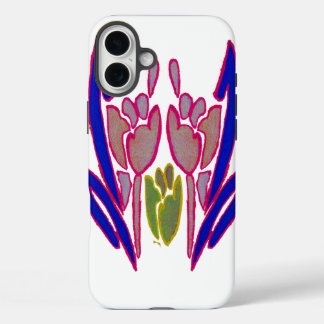 Beautiful Amazing Lovely  Blue & Purple Red Rose  iPhone 16 Plus Case