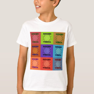 Beautiful Amazing  Lovely Pop Art Print: Enriched  T-Shirt