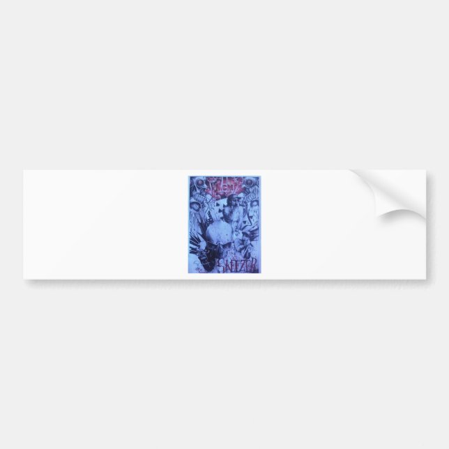 Beautiful amazing online Skeezers artistic product Bumper Sticker (Front)