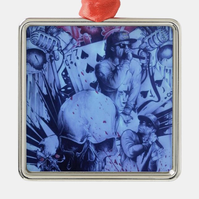 Beautiful amazing online Skeezers artistic product Metal Tree Decoration (Front)