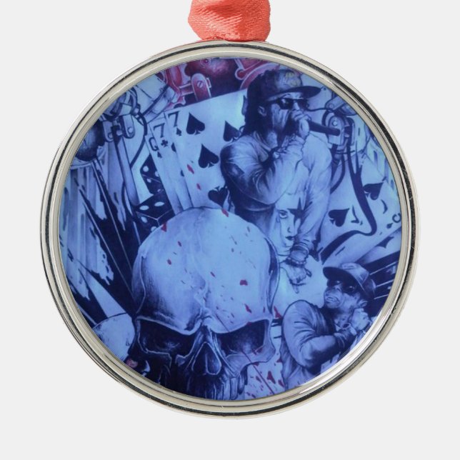 Beautiful amazing online Skeezers artistic product Metal Tree Decoration (Front)