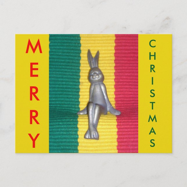 Beautiful amazing Rabbit Kingston Jamaica  Holiday Postcard (Front)