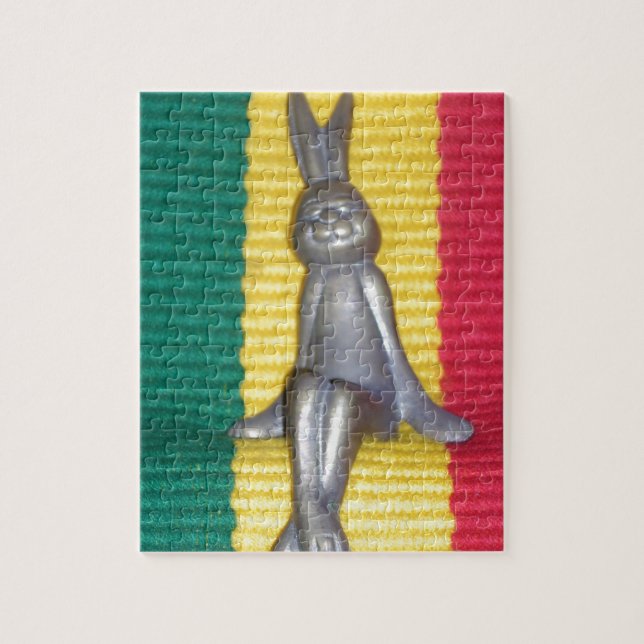 Beautiful amazing Rabbit Kingston Jamaica  Jigsaw Puzzle (Vertical)