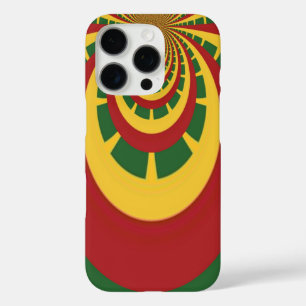 Beautiful Amazing Rasta Colours Art Print iPhone 16 Pro Case