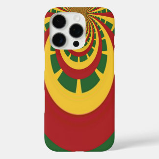 Beautiful Amazing Rasta Colours Art Print iPhone 16 Pro Case