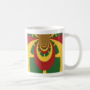 Beautiful Amazing Rasta Colours Art Print Coffee Mug