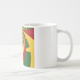 Beautiful Amazing Rasta Colours Art Print Coffee Mug