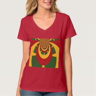 Beautiful Amazing Rasta Colours Art Print T-Shirt