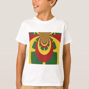 Beautiful Amazing Rasta Colours Art Print T-Shirt