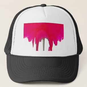 Beautiful amazing Red rose under the white sky Trucker Hat