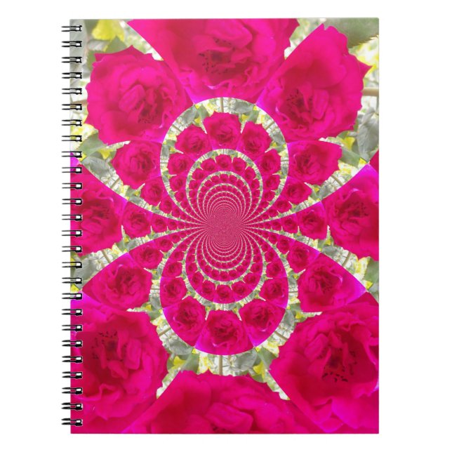 Beautiful Amazing Red Roses.jpg Notebook (Front)
