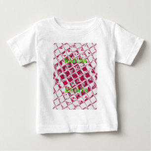 Beautiful Amazing Red Stylish Mirror Image Art  Baby T-Shirt