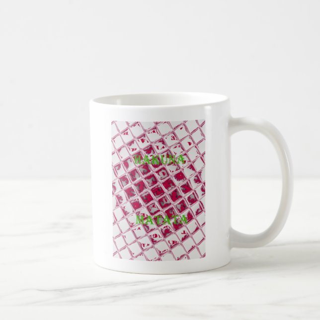 Beautiful Amazing Red Stylish Mirror Image Art  Coffee Mug (Right)
