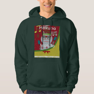 Beautiful amazing Santa Claus in red Shades Design Hoodie