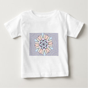 Beautiful Amazing Soft Pastel Geometric Art Print  Baby T-Shirt