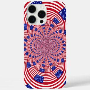 Beautiful Amazing United States Flag   Kaleidoscop iPhone 16 Pro Max Case