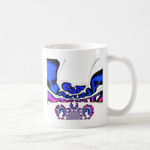 Beautiful Amazing USA Fun Text Art Pattern Design Coffee Mug