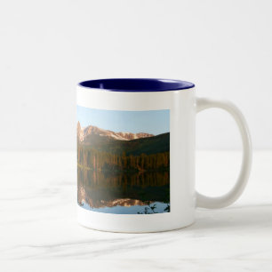 Beautiful America: Sprague Lake Two-Tone Coffee Mug
