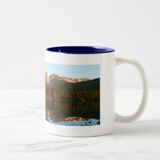 Beautiful America: Sprague Lake Two-Tone Coffee Mug