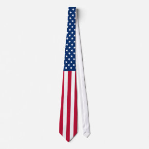 Beautiful American Flag - Pride USA Tie
