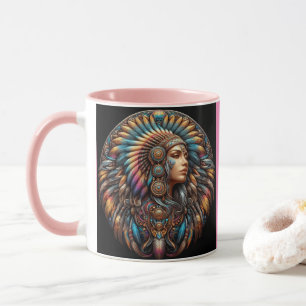 Beautiful American Indian spirit guide10 Mug