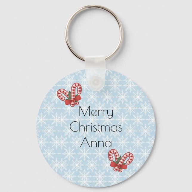 Beautiful, Amezing Christmas  Key Ring (Front)