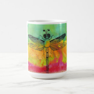 Beautiful and Colourful Dragonfly Mug