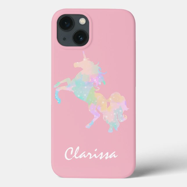 Beautiful and colourful unicorn Case-Mate iPhone case (Back)