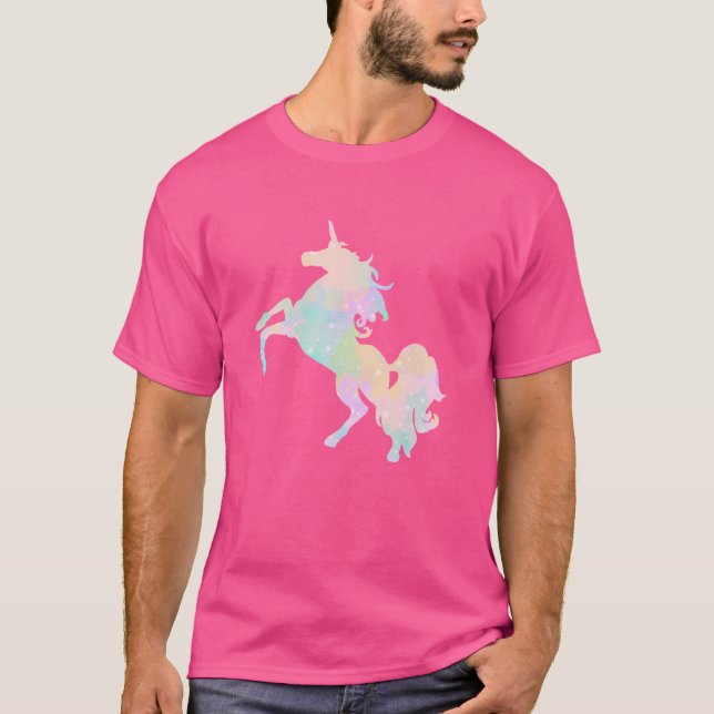 Beautiful and colourful unicorn T-Shirt (Front)
