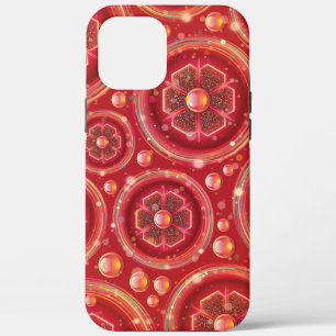 Beautiful and Cool Digital Abstract Pattern iPhone 12 Pro Max Case