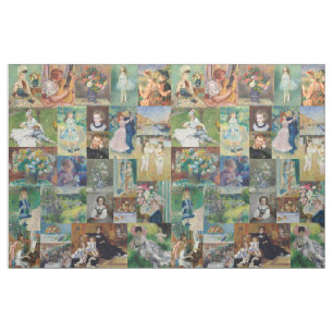 Beautiful and Elegant Renoir Paintings Fabric