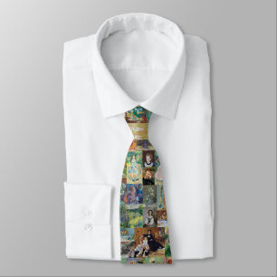 Beautiful and Elegant Renoir Paintings Tie