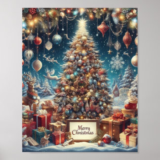 Beautiful and Lovely Christmas Poster: Poster
