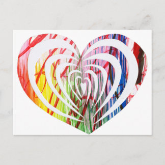 Beautiful and Original Modern HeART designs! Postcard