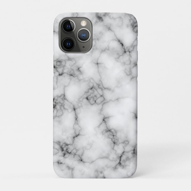 Beautiful and realistic White Marble Pattern Case-Mate iPhone Case (Back)