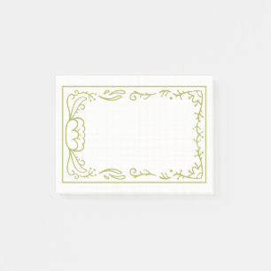 Beautiful and simple frame design post-it notes