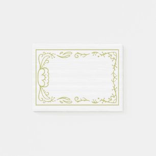 Beautiful and simple frame design post-it notes