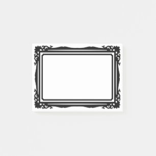 Beautiful and simple frame design  post-it notes