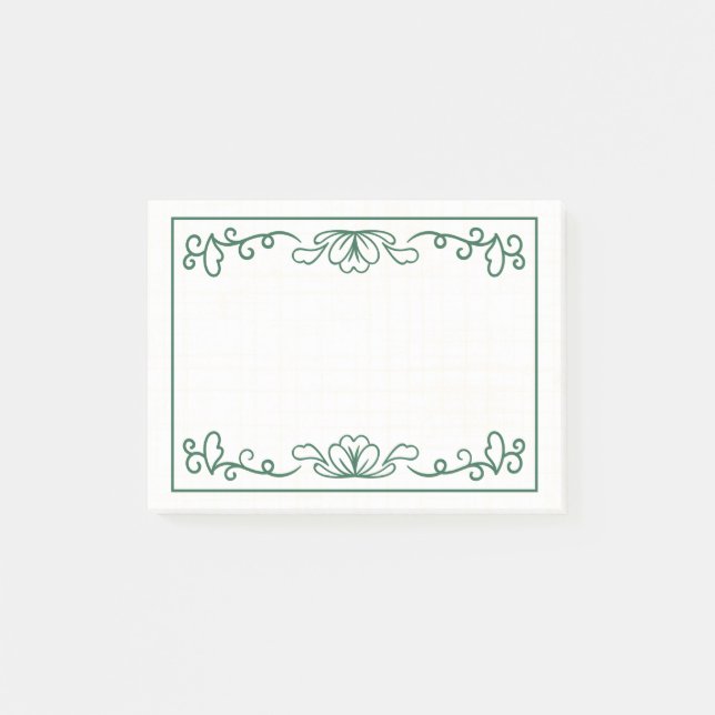 Beautiful and simple frame design post-it notes (Front)